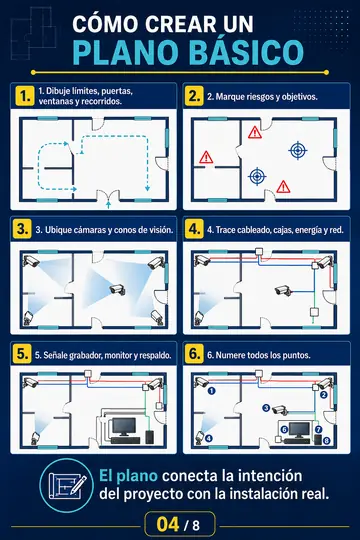Plan de couverture et champs de vision optimaux