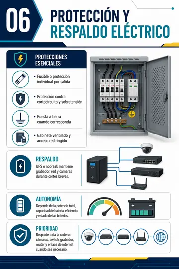 Secours électrique, onduleurs UPS et autonomie batterie
